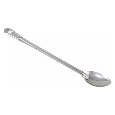 Winco BSOT-18 Heavy-Duty 18" Solid Stainless Steel Basting Spoon