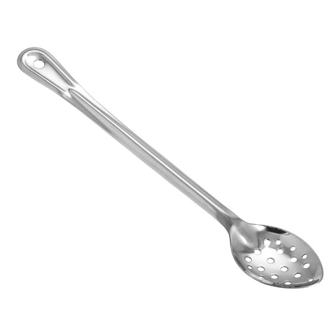 Winco BSPT-15 15" Perforated Stainless Steel Basting Spoon