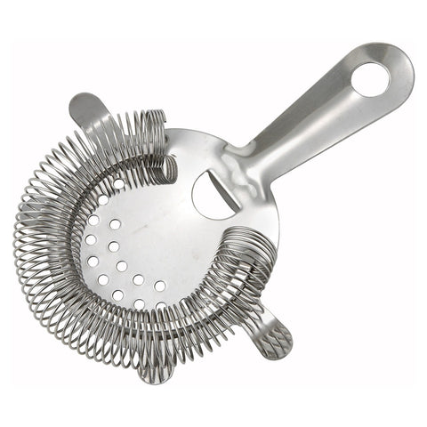 Winco BST-4P 4-Prong Stainless Steel Bar Strainer