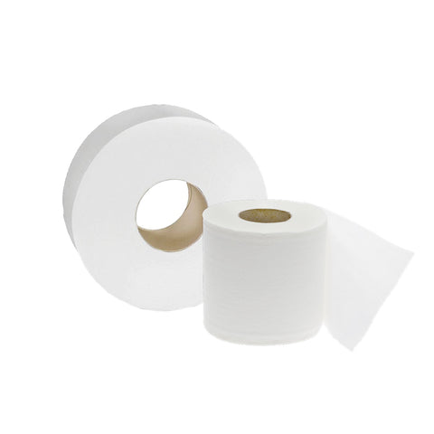 Empress BT 965002 Premium 2-Ply Embossed Bath Tissue, White, 500 Sheets/Roll