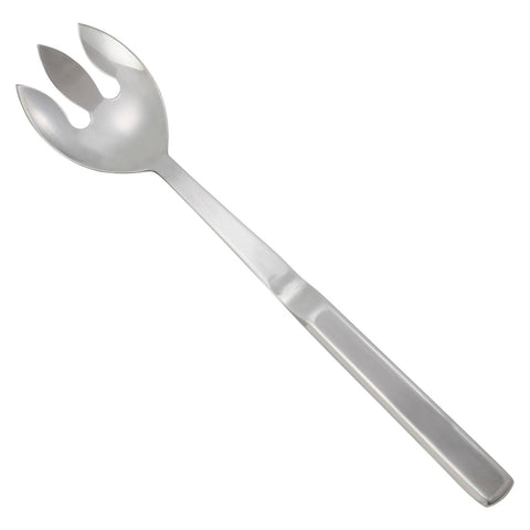 Winco BW-NS3 11-3/4" Notched Serving Spoon with Hollow Handle, Stainless Steel