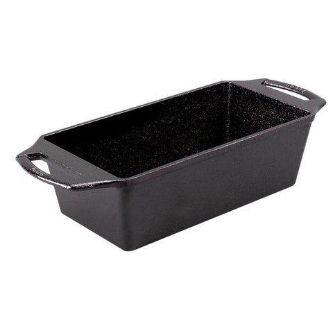 Lodge Manufacturing BW8LP Seasoned Cast Iron Loaf Pan, 8.5 x 4.5 Inch