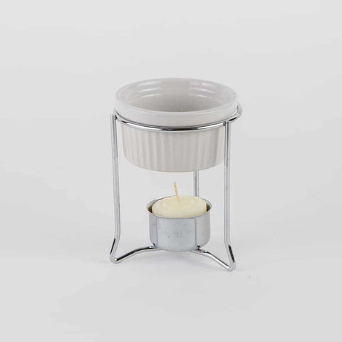 American Metalcraft BWR34 Butter Warmer Set with 4 oz. Ceramic Ramekin