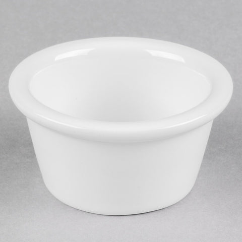 Tuxton China BWX-020B 2 oz. White China Ramekin