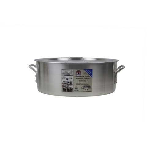 Libertyware BZR18 18-Quart Standard Duty Aluminum Brazier with Cover