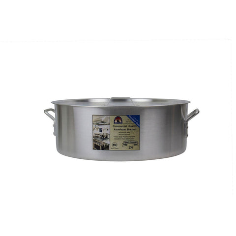 Libertyware BZR24 Aluminum Standard Duty 24 Qt. Brazier with Cover