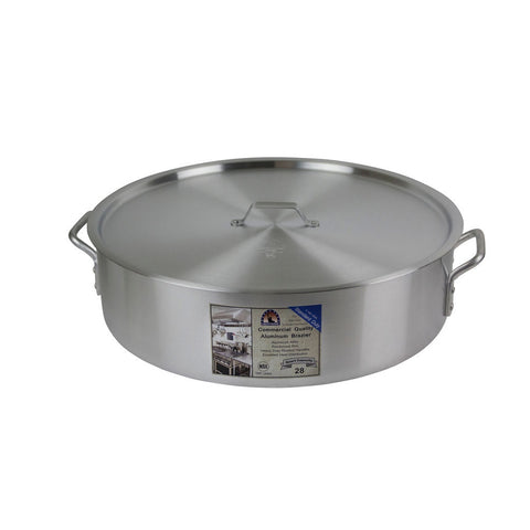 Libertyware BZR28 28-Quart Standard Duty Aluminum Brazier with Cover