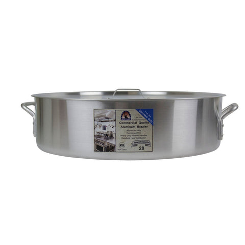 Libertyware BZR28 28-Quart Standard Duty Aluminum Brazier with Cover
