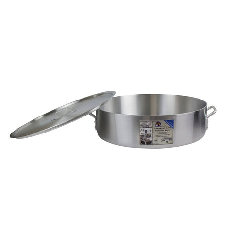 Libertyware BZR28 28-Quart Standard Duty Aluminum Brazier with Cover