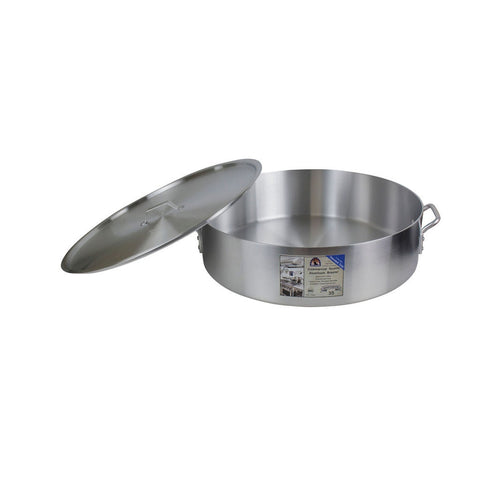 Libertyware BZR35 35 Qt. Aluminum Brazier with Cover