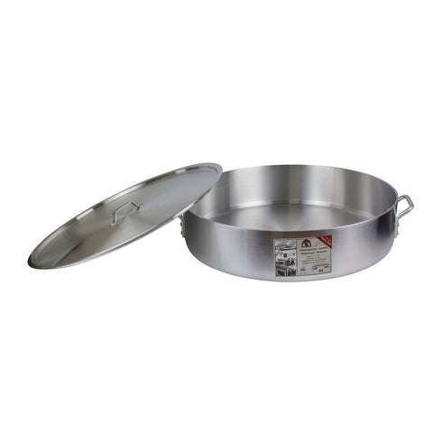 Libertyware BZR40H 40 Qt. Heavy Duty Aluminum Brazier with Cover