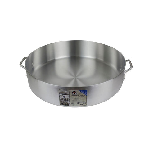 Libertyware BZR40 40 Qt. Standard Duty Aluminum Brazier with Cover