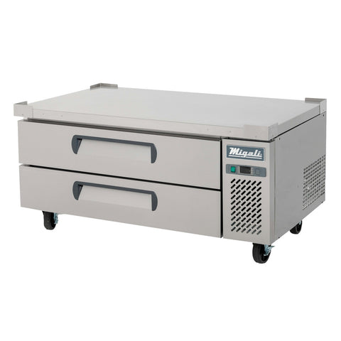 Migali C-CB52-60-HC 60.5" Competitor Series Refrigerated Chef Base with 2 Drawers