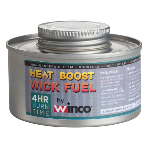 Winco C-F4 Chafing Fuel, 4-Hour Burn Time, Twist Cap