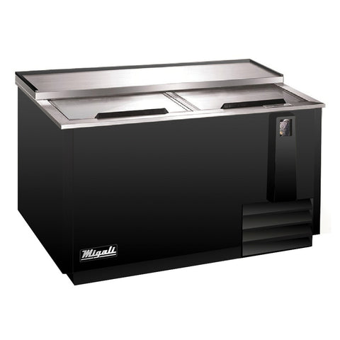 Migali C-HBC65-HC 65" Competitor Series Horizontal Bottle Cooler, 18 Cu. Ft., Side Mount