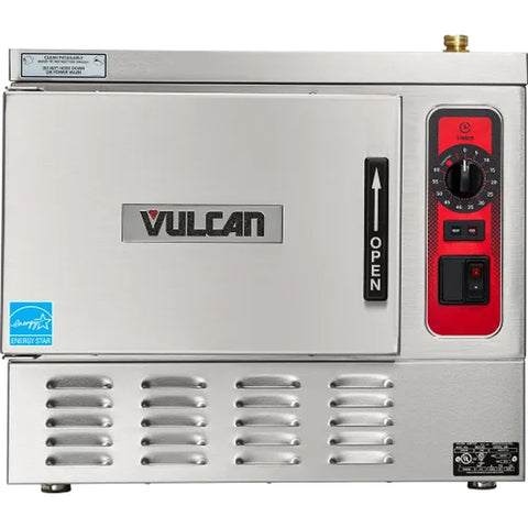 Vulcan C24EA3-LWE 3-Pan Low Water Energy Electric Countertop Convection Steamer
