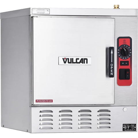 Vulcan C24EA5-PS PowerSteam 5-Pan Countertop Electric Convection Steamer with Professional Controls