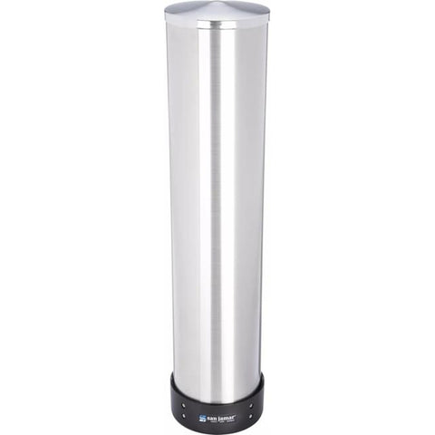 San Jamar C3500CF In-Counter Mount Stainless Steel Cup Dispenser