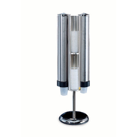 CFS Brands C3620 San Jamar Cup & Lid Dispenser Kit with Stand