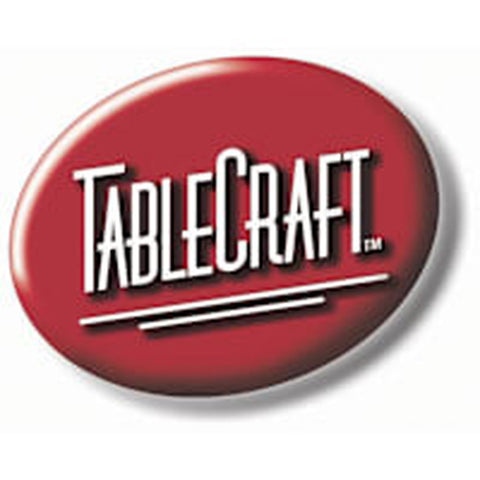 Tablecraft C414-4 Teardrop 14 oz. Glass Syrup Dispenser, Pack of 4