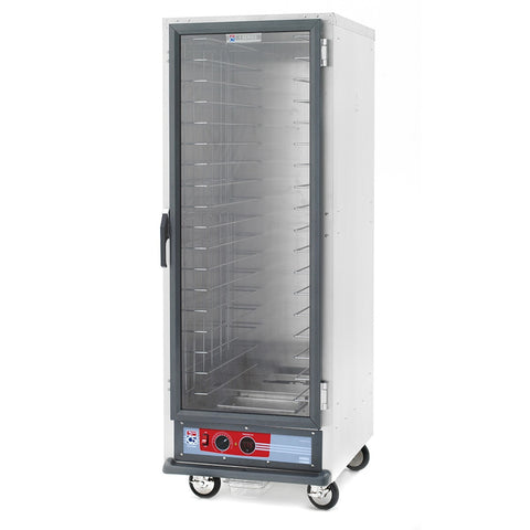 Metro C519-HFC-4 Full Height Non-Insulated Mobile Heated Holding Cabinet, 18-Pan Capacity, 120V
