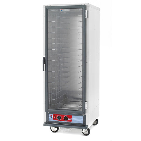 Metro C519-HFC-4 Full Height Non-Insulated Mobile Heated Holding Cabinet, 18-Pan Capacity, 120V