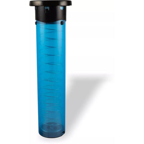 San Jamar C5450C Sentry Adjustable In-Counter Cup Dispenser, Blue
