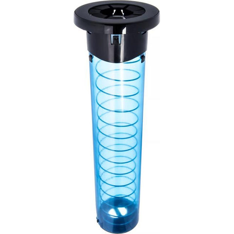 San Jamar C5450C Sentry Adjustable In-Counter Cup Dispenser, Blue