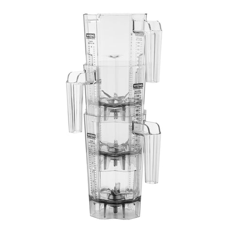Waring CAC139 48 oz Copolyester Blender Container with Cutting Assembly and Lid (Torq 2.0 TBB Series)
