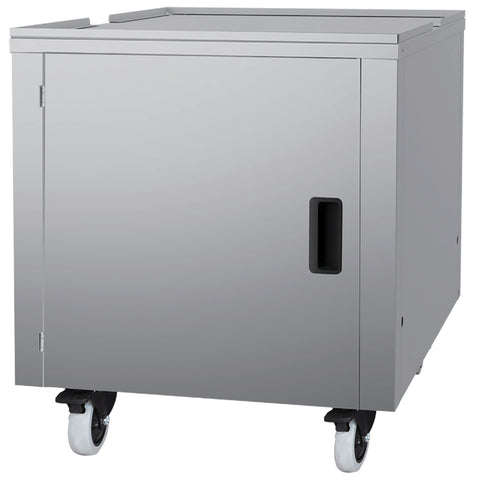 Spaceman USA CART-550 Heavy Duty Stainless Steel Equipment Stand with Storage Cabinet