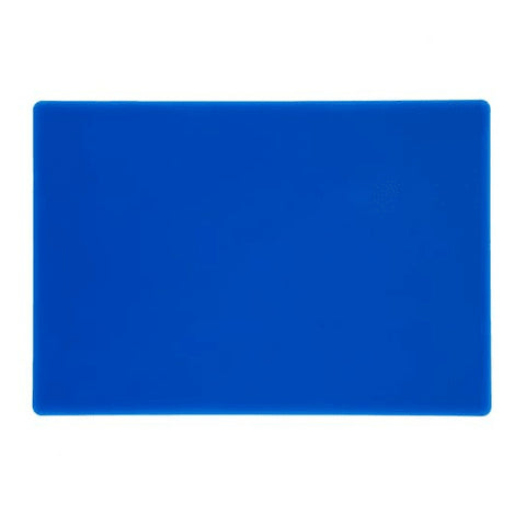 Cresco Resco CB181212BLU 18" x 12" x 1/2" Blue Polyethylene Cutting Board