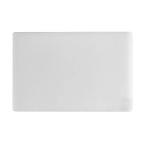 Cresco Resco CB181212WH Polyethylene Cutting Board, 18" x 12" x 1/2\" White