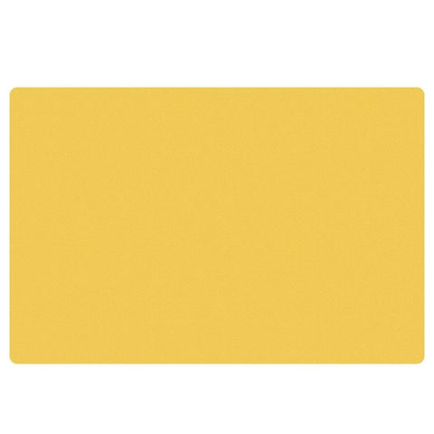 Cresco Resco CB201512YLW Yellow Polyethylene Cutting Board, 20" x 15" x 1/2"