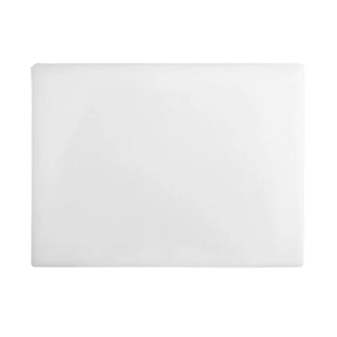 Cresco Resco CB201575WH White Polyethylene Cutting Board 20" x 15" x 3/4"