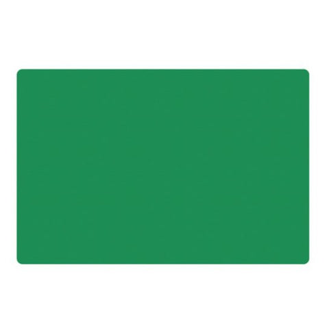 Cresco Resco CB241812GN 24" x 18" x 1/2" Green Polyethylene Cutting Board
