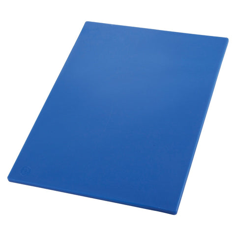 Winco CBBU-1520 HACCP Color-Coded Blue Polyethylene Cutting Board, 15" x 20"