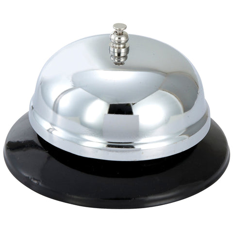 Winco CBEL-1 Chrome-Plated Call Bell, 3-1/2" Diameter