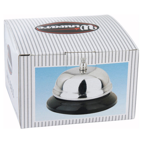 Winco CBEL-2 Chrome-Plated Call Bell, 4" Diameter