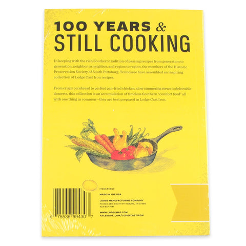 Lodge CBSF A Skillet Full of Traditional Southern Lodge Cast Iron Recipes & Memories Cookbook, 195 Pages