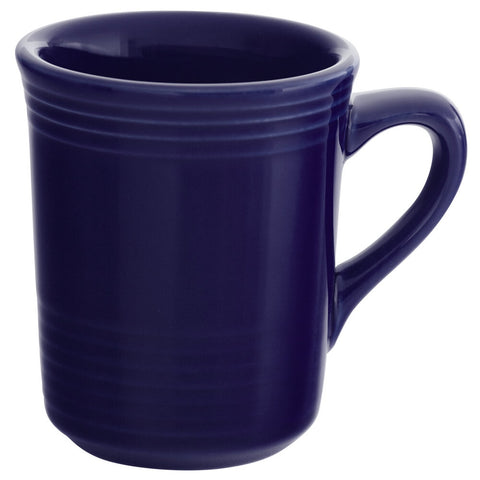 Tuxton China CCM-085 Concentrix 8 oz. Cobalt China Gala Mug