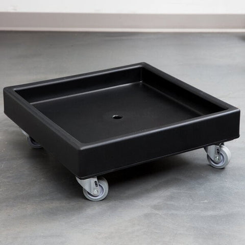Cambro CD2020110 Black Camdolly Dish Rack and Glass Rack Dolly