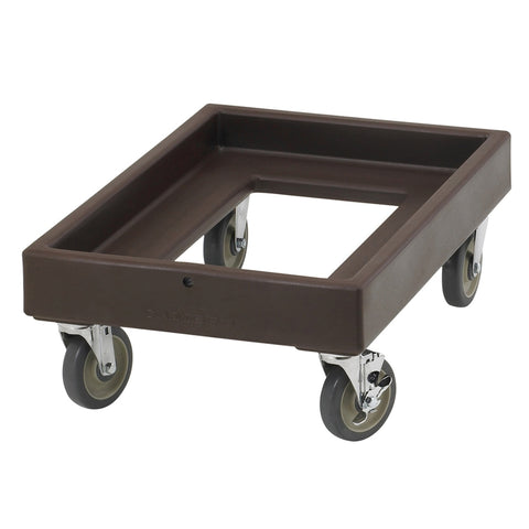 Cambro CD300131 Camdolly for Camcarriers, Dark Brown, 350 lb Capacity