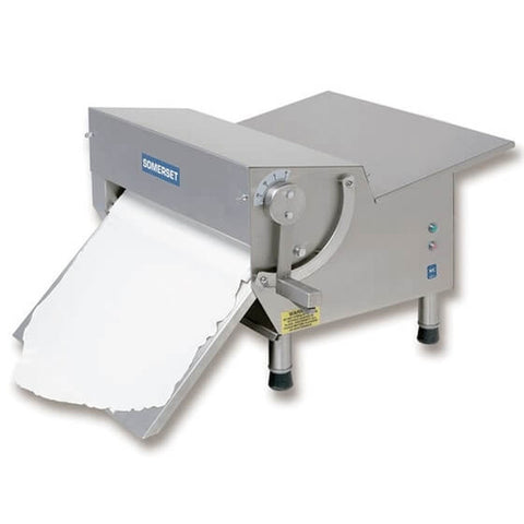 Somerset CDR-500F Electric Countertop Dough and Fondant Sheeter with 20" Synthetic Rollers