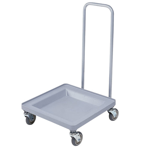 Cambro CDR2020H151 Camdolly Dish Rack Dolly with Handle, Soft Gray