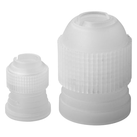 Winco CDTC-2 2-Piece Plastic Coupler Set for Cake Decorating