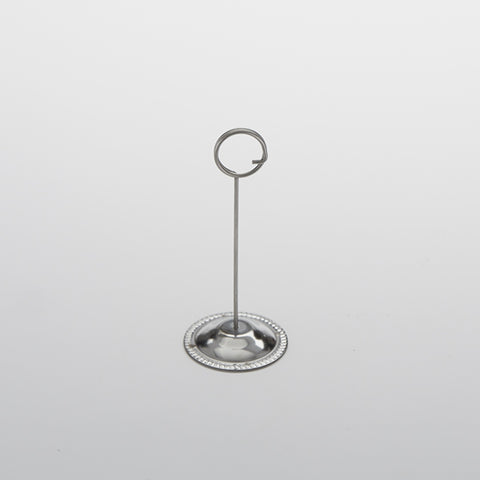 American Metalcraft CH6 Stainless Steel Table Card Holder, 2-5/8" Dia. x 6" H