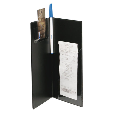 Winco CHK-1K Folding Guest Check Holder, 10" x 5-1/2"