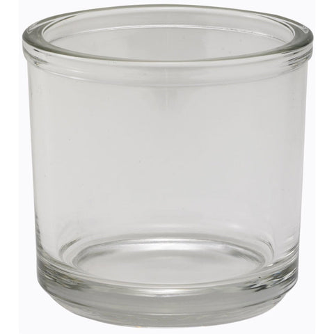 Winco CJ-7G Glass Condiment Jar, 7 oz, Clear Round
