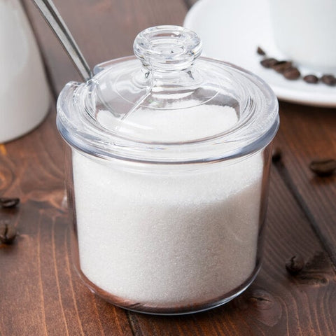 Cambro CJ80CW135 8 oz. Camwear Condiment Jar with Slotted Lid