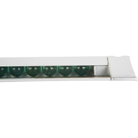San Jamar CK6536A 36" Aluminum Slide Check Rack - Silver